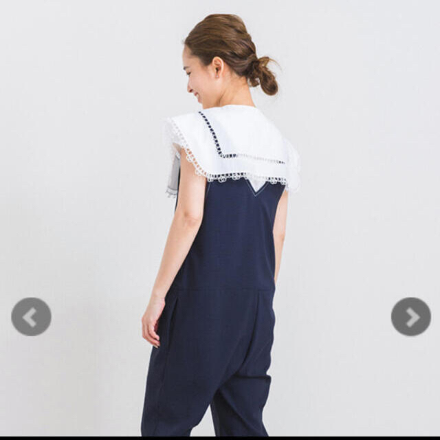 Drawer - 【新品】yori shirocon ループ刺繍セーラーブラウス 36