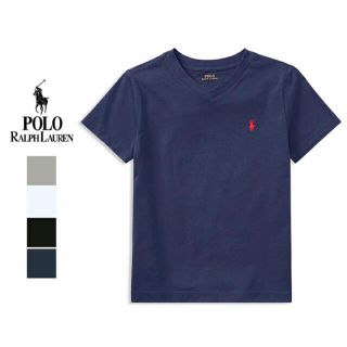 ラルフローレン(Ralph Lauren)の【訳あり・お得品】ラルフローレンゴルフ　Vネック　コットンTシャツ　ネイビー　S(Tシャツ(半袖/袖なし))