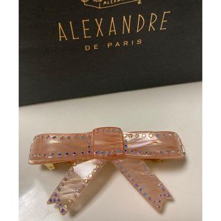 アレクサンドルドゥパリ(Alexandre de Paris)のアレクサンドルドゥパリ　十和子リボンバレッタ(バレッタ/ヘアクリップ)