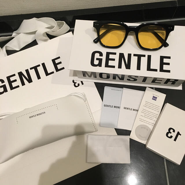 GENTLE MONSTER ジェントルモンスター サングラス イエローファッション小物