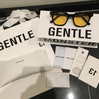 ビッグバン(BIGBANG)のGENTLE MONSTER ジェントルモンスター サングラス イエロー(サングラス/メガネ)