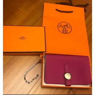 エルメス(Hermes)の専用エルメス　カードケース　チェーン付き新品　　(名刺入れ/定期入れ)