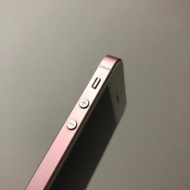 iPhone SE Rose Gold 64GB docomo SIMロック解除 5