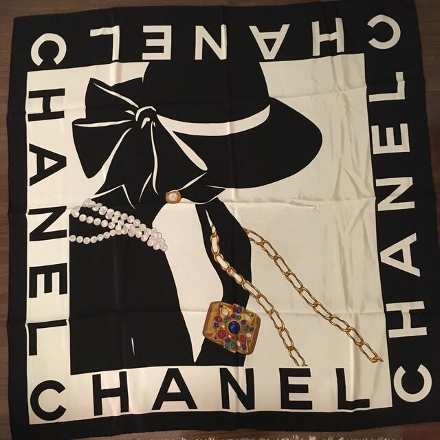 CHANELスカーフ - バンダナ/スカーフ