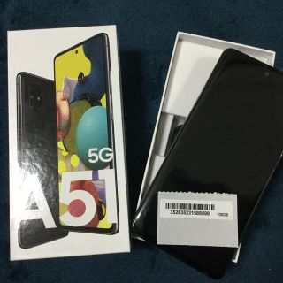 ギャラクシー(Galaxy)の【新品】au版 Galaxy A51 5G SIMフリー(スマートフォン本体)