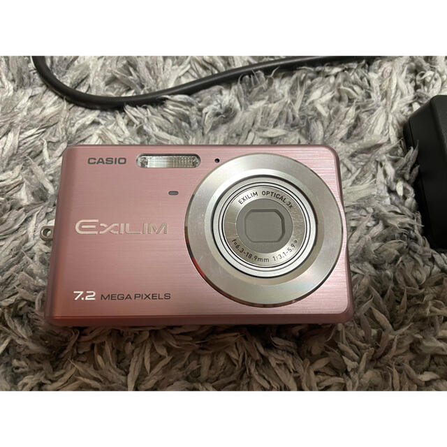 CASIO(カシオ)のCASIO EXLIM EX-Z77ピンク スマホ/家電/カメラのカメラ(コンパクトデジタルカメラ)の商品写真