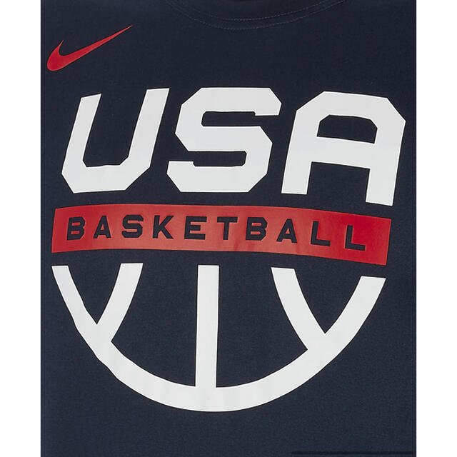 NIKE メンズ バスケットボール プラクティス Tシャツ　アメリカ代表