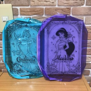 ディズニー(Disney)のディズニープリンセス ビーチポーチ アラジン&シンデレラ(ポーチ)