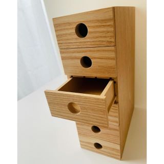 ムジルシリョウヒン(MUJI (無印良品))の無印良品　木製小物収納６段(小物入れ)