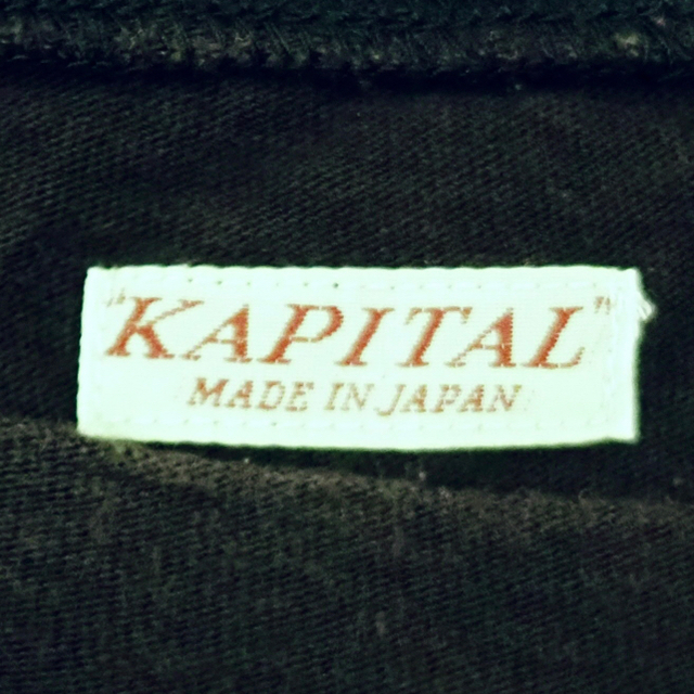 KAPITAL(キャピタル)の【KAPITAL】オパール天竺 ラグラン HUGE-T （薔薇） メンズのトップス(Tシャツ/カットソー(半袖/袖なし))の商品写真