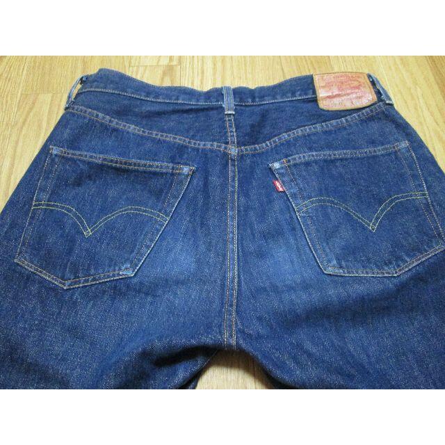 Levi's(リーバイス)の濃紺 上物 リーバイス 501XX 1947年モデル アメリカ製 W36 メンズのパンツ(デニム/ジーンズ)の商品写真