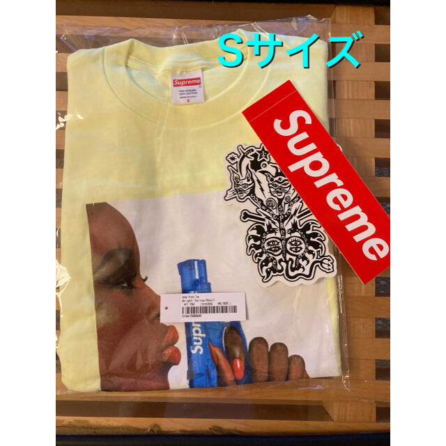 新品 Supreme Water Pistol Tee Yellow Sサイズ