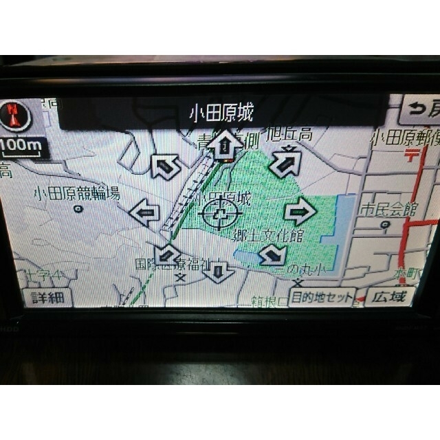 富士通(フジツウ)のトヨタ純正 FUJITSU TEN NHDT-w57 自動車/バイクの自動車(カーナビ/カーテレビ)の商品写真