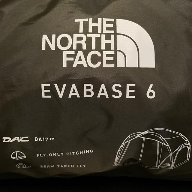 THE NORTH FACE(ザノースフェイス)のノースフェイス エバベース6【NV22102】テント Evabase6【新品】 スポーツ/アウトドアのアウトドア(テント/タープ)の商品写真