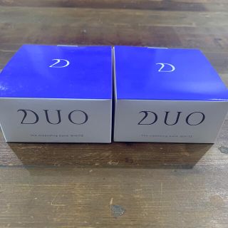 DUO ザクレンジングバームホワイト2個(クレンジング/メイク落とし)