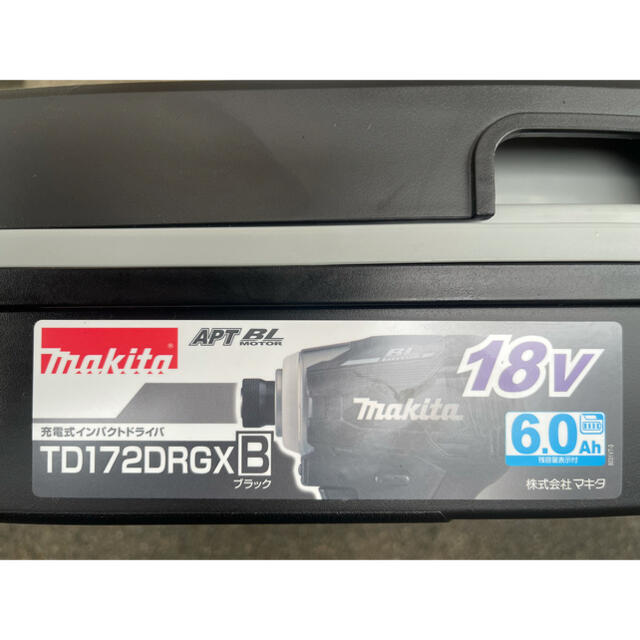 Makita(マキタ)の充電式インパクトドライバ TD172DRGX 未使用 インテリア/住まい/日用品のインテリア/住まい/日用品 その他(その他)の商品写真