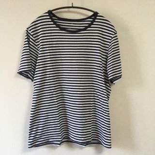 ムジルシリョウヒン(MUJI (無印良品))の無印良品　ボーダー Tシャツ(Tシャツ/カットソー(半袖/袖なし))