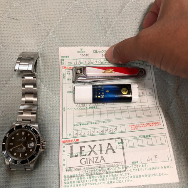 ROLEX(ロレックス)のロレックス　Rolex サブマリーナ16610 Z番 メンズの時計(腕時計(アナログ))の商品写真