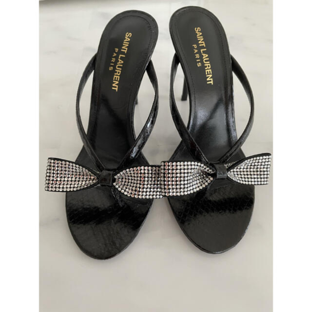 SAINT LAURENT - saint laurent paris サンダル 36サイズ 9cmの SAINT LAURENT - saint laurent paris サンダル 36サイズ 9cmの