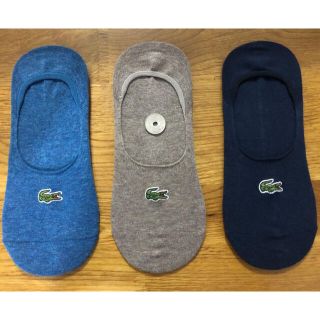 ラコステ(LACOSTE)の新品ラコステ LACOSTE メンズ靴下 ネイビーソックス 3足セット308(ソックス)