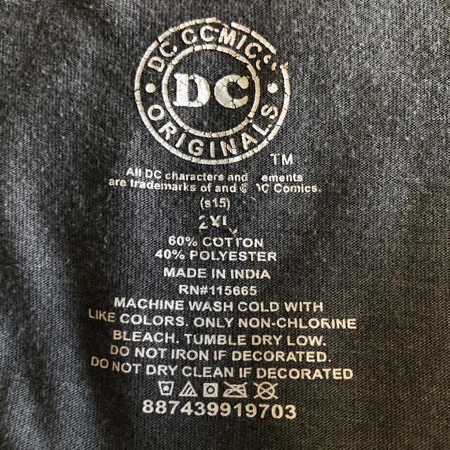 アメコミ　ヒーロー　プリント Ｔシャツ　DC COMICS レディースのトップス(Tシャツ(半袖/袖なし))の商品写真