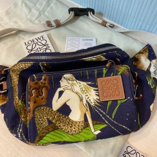 残り１【新品】LOEWE パウラズイビザ コラボ ボディバッグ/ウエストポーチ