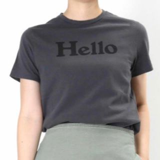 マディソンブルー(MADISONBLUE)の【MADISON BLUE 】HELLO SHORT SLEEVE TEE/02(Tシャツ(半袖/袖なし))