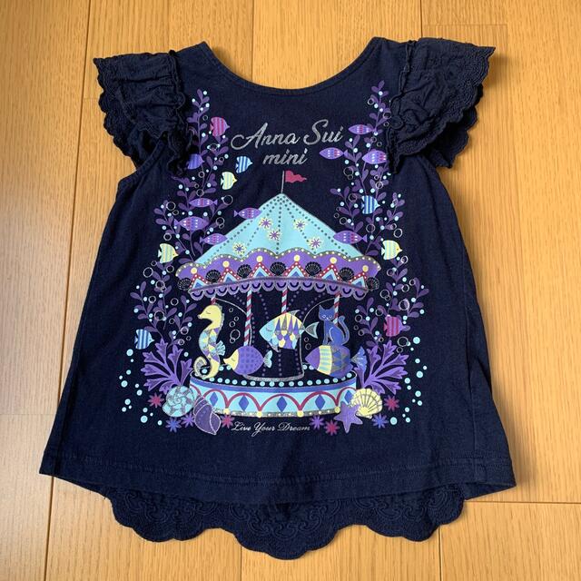 ANNA SUI mini(アナスイミニ)のANNA SUI mini  Tシャツ　カットソー キッズ/ベビー/マタニティのキッズ服女の子用(90cm~)(Tシャツ/カットソー)の商品写真