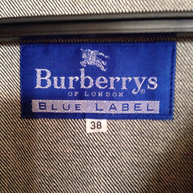 BURBERRY by SAKAMIKI's shop｜バーバリーならラクマ - Burberry♥デニムジャケットの通販 在庫あ