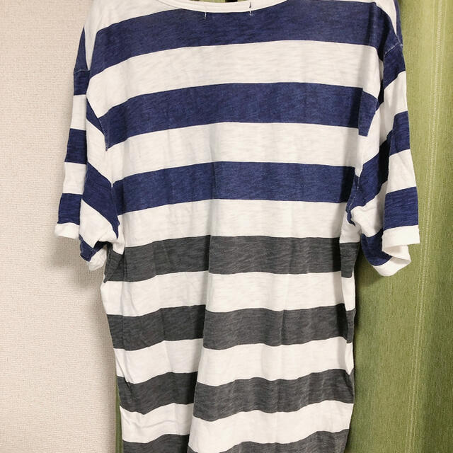 RAGEBLUE(レイジブルー)のRAGEBLUE レイジブルー ボーダーTシャツ 半袖Tシャツ  Tシャツ メンズのトップス(Tシャツ/カットソー(半袖/袖なし))の商品写真