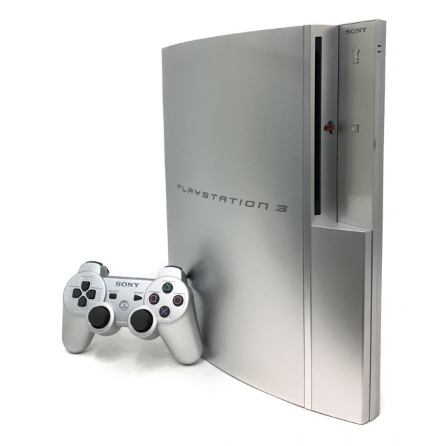 SONY(ソニー)のソニー SONY PS3 本体 シルバー エンタメ/ホビーのゲームソフト/ゲーム機本体(家庭用ゲーム機本体)の商品写真