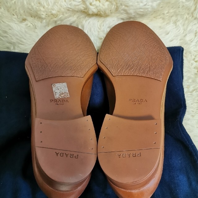 PRADA - PRADA 12aw ラバーソール バイカラー ドレスシューズ PRADA - PRADA 12aw ラバーソール バイカラー ドレスシューズ