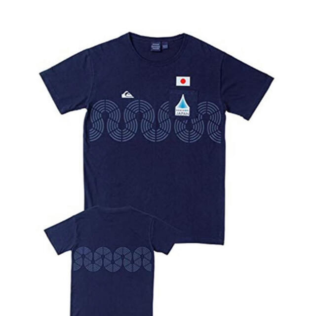 QUIKSILVER(クイックシルバー)のクイックシルバー　NAMINORI JAPAN  五輪　シャツ　波乗りジャパン メンズのトップス(Tシャツ/カットソー(半袖/袖なし))の商品写真