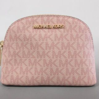 マイケルコース(Michael Kors)のマイケルコース ポーチ美品  - ピンク(ポーチ)