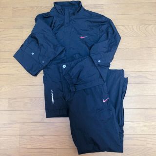 ナイキ(NIKE)の【美品】メンズ ナイキゴルフ レインウェア Lサイズ(ウエア)