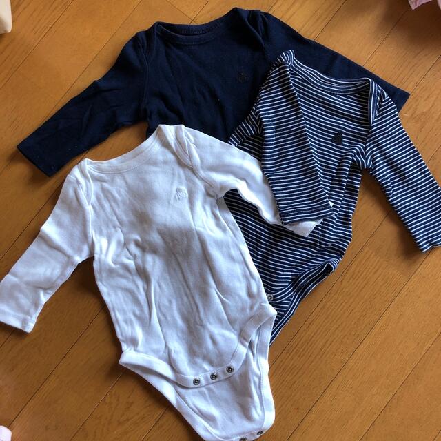 babyGAP(ベビーギャップ)の長袖ロンパース キッズ/ベビー/マタニティのベビー服(~85cm)(ロンパース)の商品写真