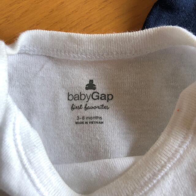 babyGAP(ベビーギャップ)の長袖ロンパース キッズ/ベビー/マタニティのベビー服(~85cm)(ロンパース)の商品写真