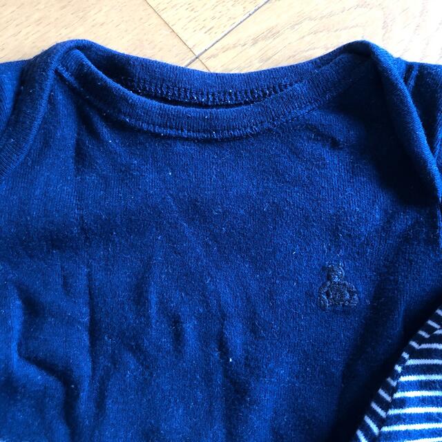 babyGAP(ベビーギャップ)の長袖ロンパース キッズ/ベビー/マタニティのベビー服(~85cm)(ロンパース)の商品写真