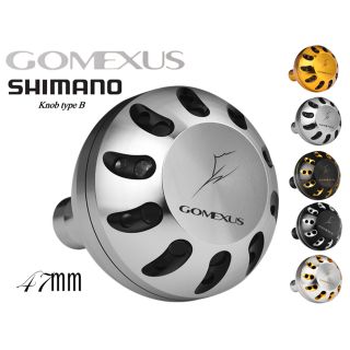 シマノ(SHIMANO)のゴメクサス 47mm ハンドルノブ シマノ　ノブタイプB　ツインパワー(リール)