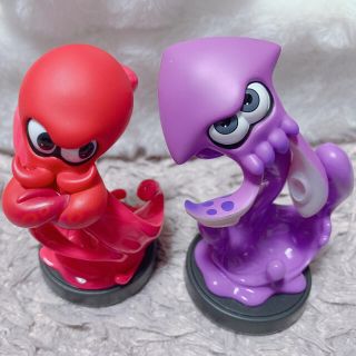 ニンテンドースイッチ(Nintendo Switch)のSplatoon2 amiibo イカ タコ(ゲームキャラクター)