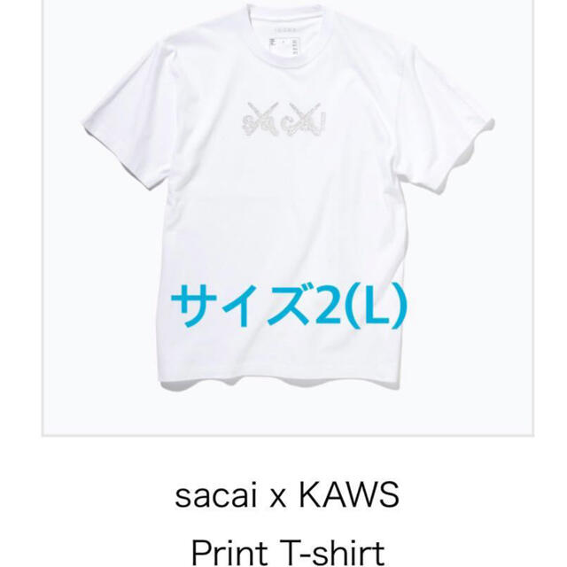 sacai KAWS TOKYO FIRST 会場限定 Tシャツ カウズ サカイ