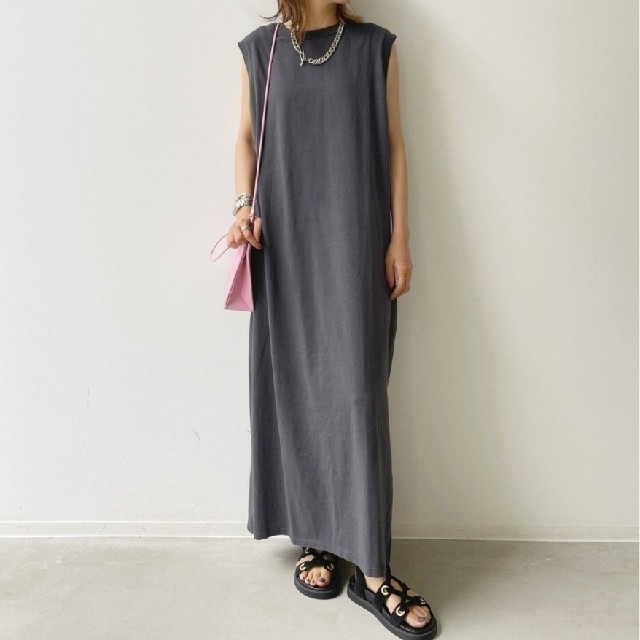 なし裏地APPAREL / ロサンゼルスアパレル N/S Maxi Onepiece - ロング ...