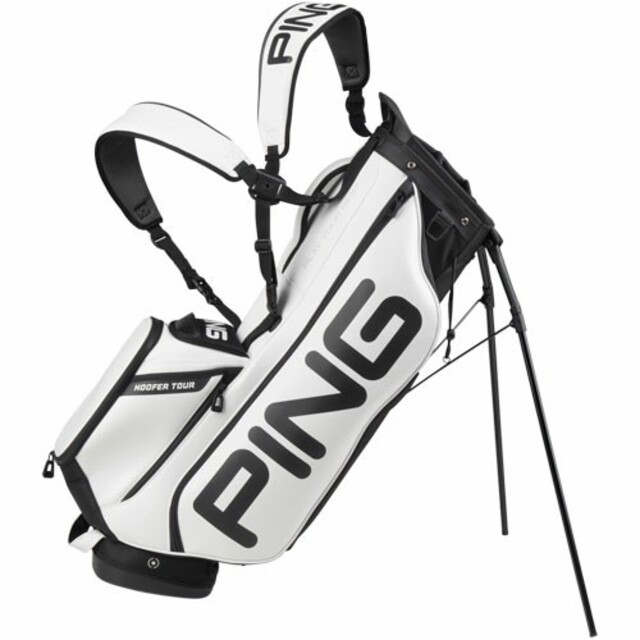 PING(ピン)の在庫1限定PING Hooferツアー白スタンドバッグtourフーファーusピン スポーツ/アウトドアのゴルフ(バッグ)の商品写真