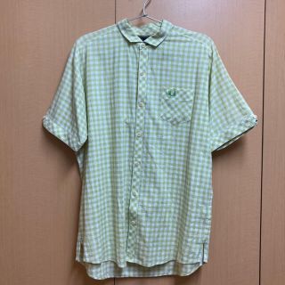 フレッドペリー(FRED PERRY)のFRED PERRY フレッドペリー 半袖シャツ　ギンガムチェック(シャツ)