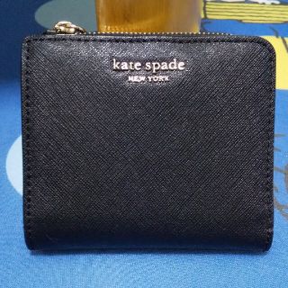 ケイトスペードニューヨーク(kate spade new york)のkate spade２つ折り財布 ブラック(財布)