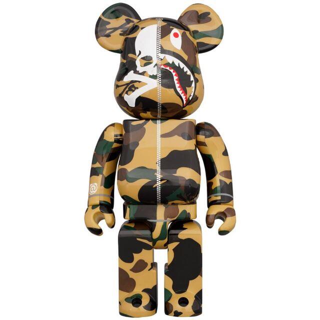 MEDICOM TOY(メディコムトイ)のMASTERMIND VS BAPE(R) BE@RBRICK 1000% エンタメ/ホビーのフィギュア(その他)の商品写真