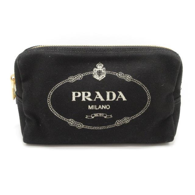 PRADA プラダ カナパ ポーチ 大人気の黒 - mercadotech.com.br