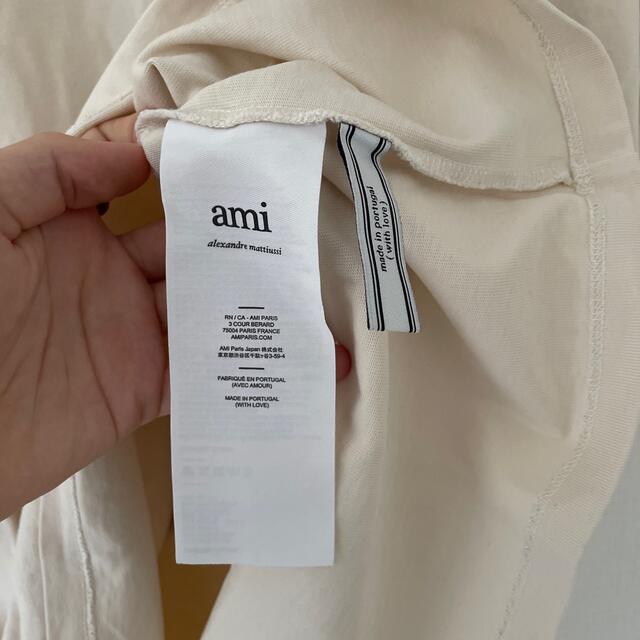 AMI ロゴTシャツ メンズのトップス(Tシャツ/カットソー(半袖/袖なし))の商品写真