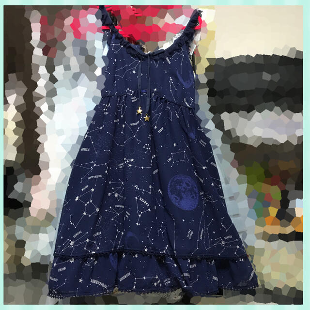 Angelic Pretty(アンジェリックプリティー)のCosmic JSK レディースのワンピース(ひざ丈ワンピース)の商品写真