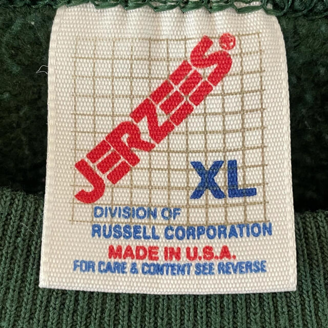 【JERZEES】90s USA製 スウェット トレーナー 無地 ゆるだぼ XL